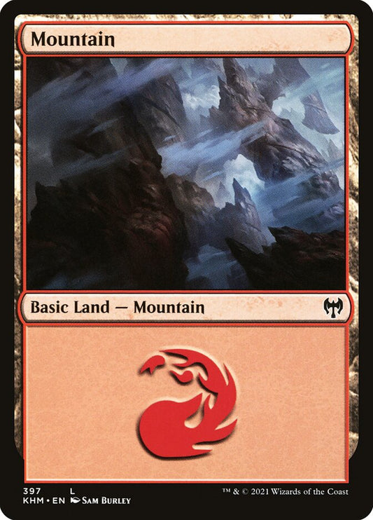 MTG Card Title: Mountain KHM/397