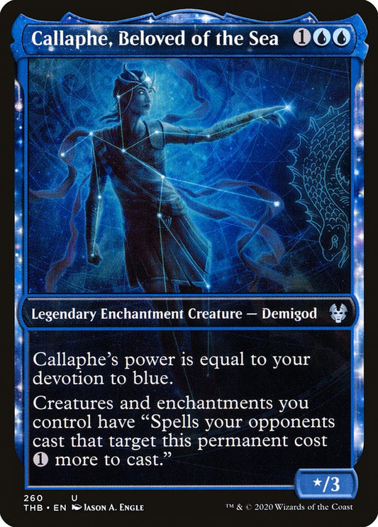 MTG Card Title: Callaphe, Beloved of the Sea THB/260