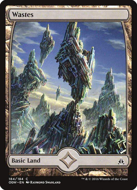 MTG Card Title: Wastes OGW/184