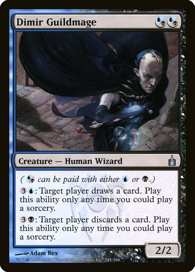 MTG Card Title: Dimir Guildmage RAV/245