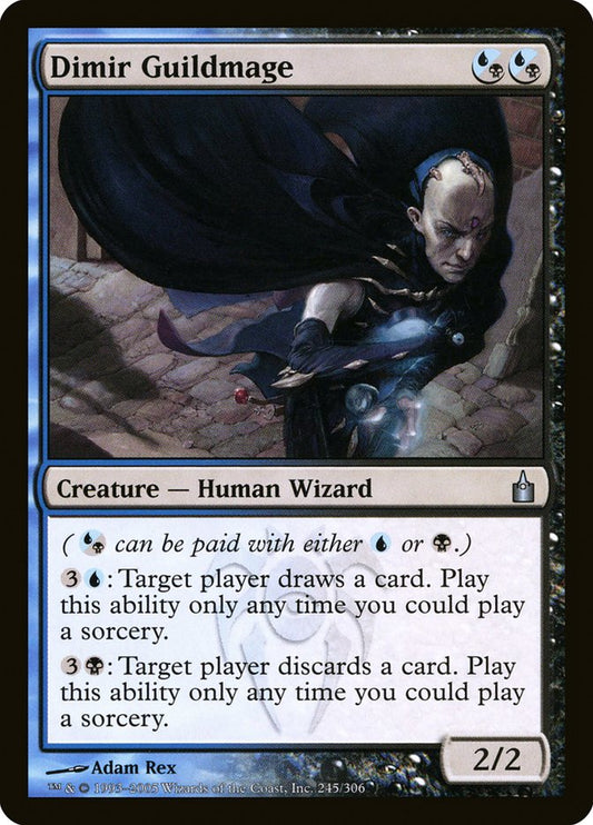MTG Card Title: Dimir Guildmage RAV/245