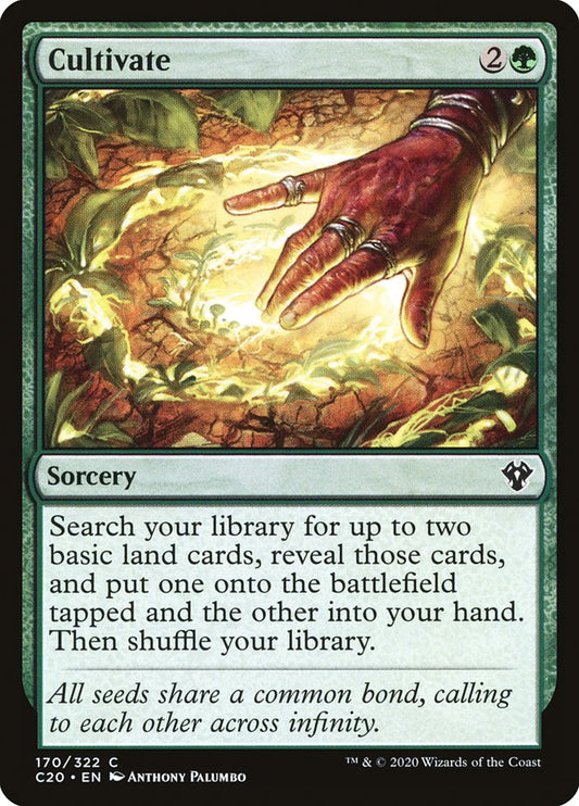 MTG Card Title: Cultivate C20/170