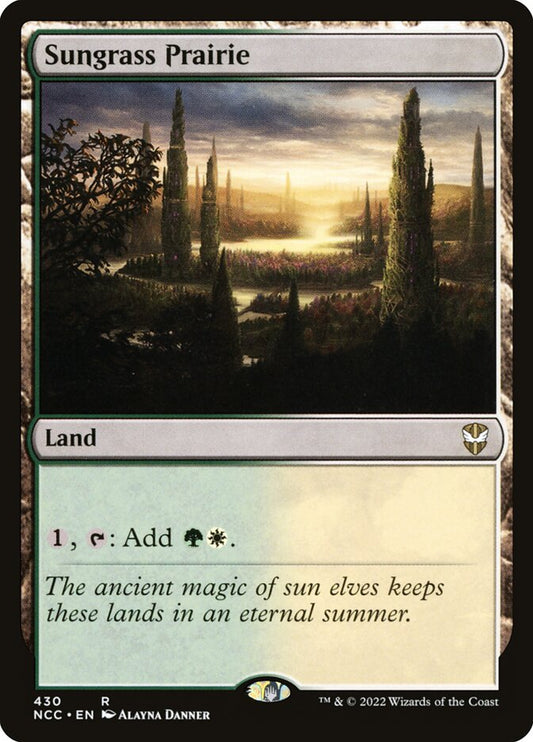 MTG Card Title: Sungrass Prairie NCC/430