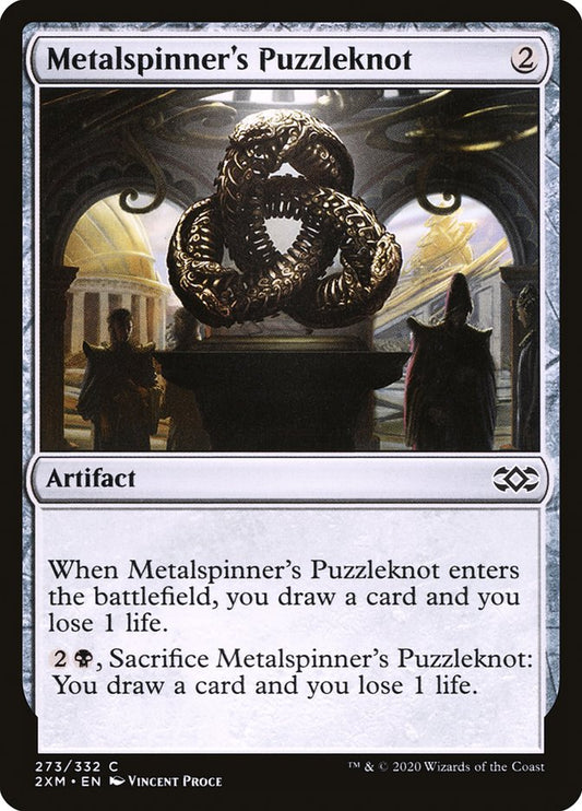 MTG Card Title: Metalspinner's Puzzleknot 2XM/273