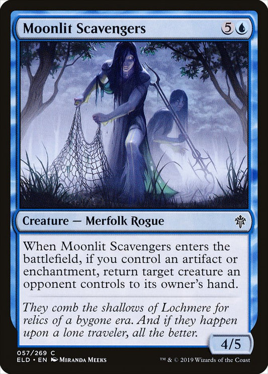 MTG Card Title: Moonlit Scavengers ELD/57