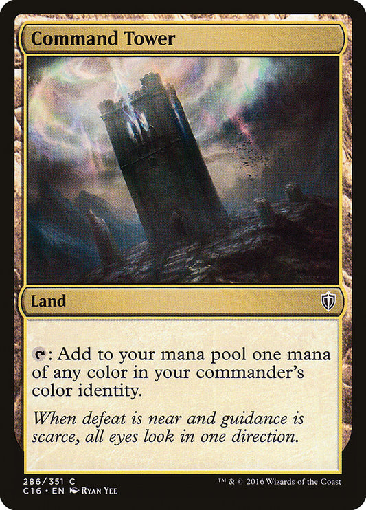 MTG Card Title: Command Tower C16/286