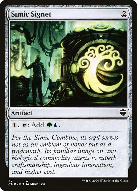MTG Card Title: Simic Signet CMR/471