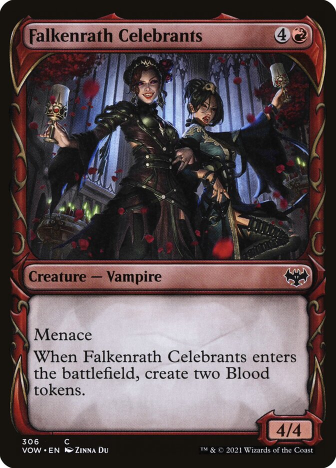 MTG Card Title: Falkenrath Celebrants VOW/306