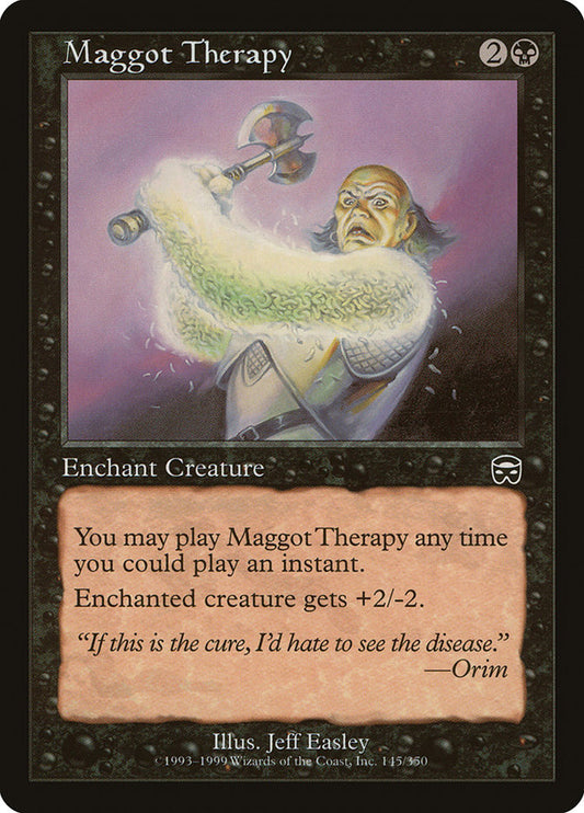 MTG Card Title: Maggot Therapy MMQ/145