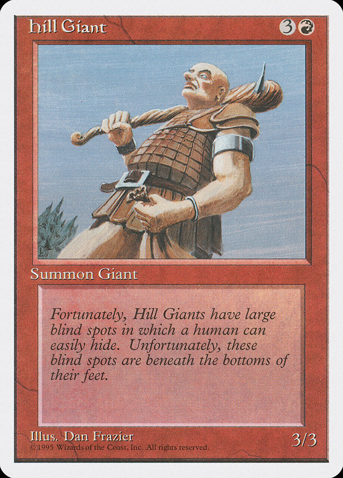 MTG Card Title: Hill Giant 4ED/201