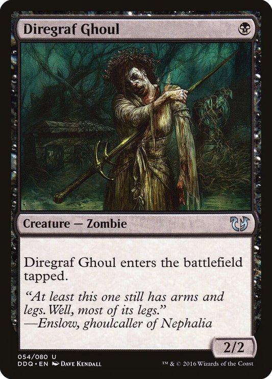 MTG Card Title: Diregraf Ghoul DDQ/54