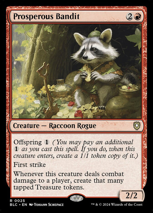MTG Card Title: Prosperous Bandit BLC/25