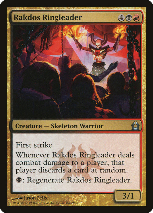 MTG Card Title: Rakdos Ringleader RTR/186