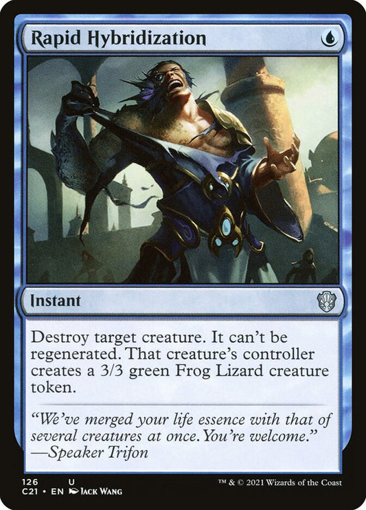 MTG Card Title: Rapid Hybridization C21/126