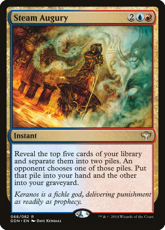 MTG Card Title: Steam Augury DDN/68