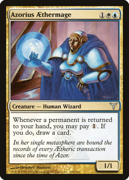 MTG Card Title: Azorius Aethermage DIS/104