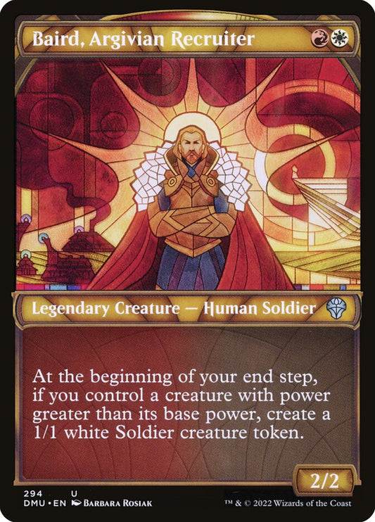 MTG Card Title: Baird, Argivian Recruiter DMU/294