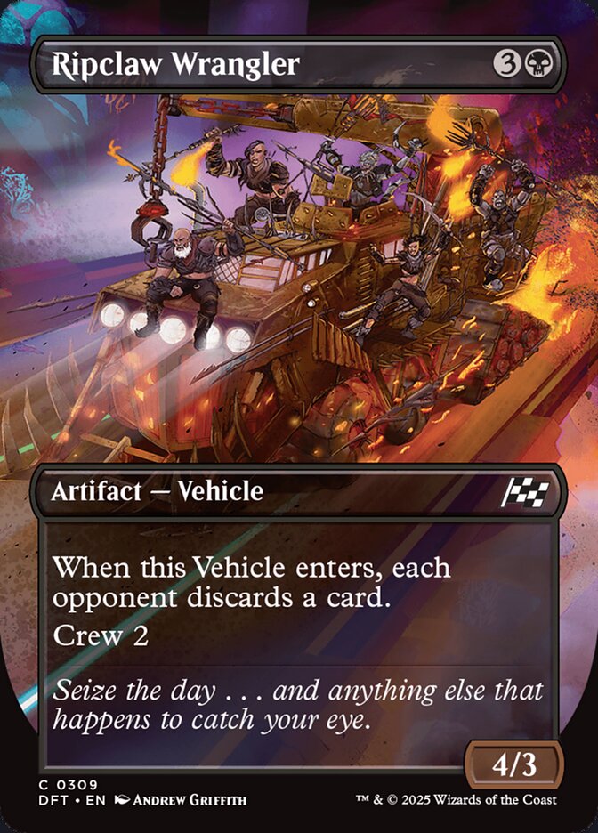 MTG Card Title: Ripclaw Wrangler DFT/309