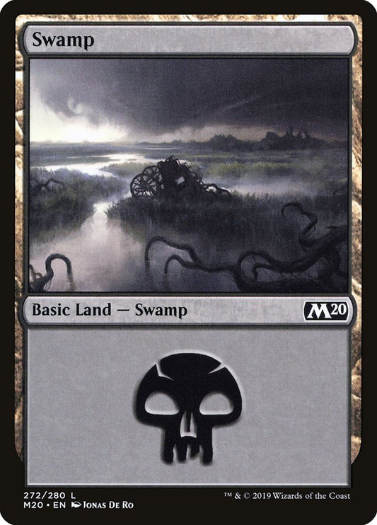 MTG Card Title: Swamp M20/272