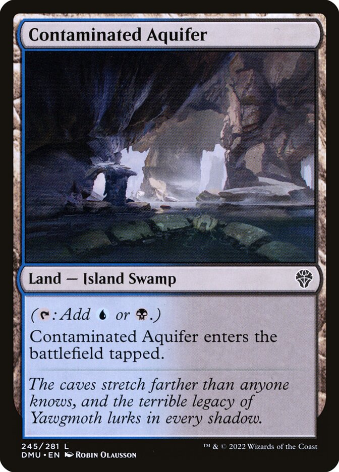MTG Card Title: Contaminated Aquifer DMU/245