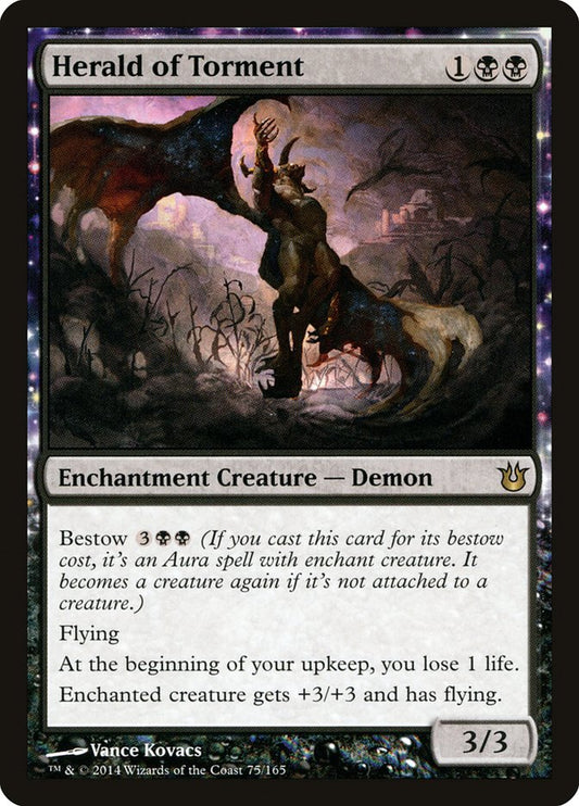MTG Card Title: Herald of Torment BNG/75