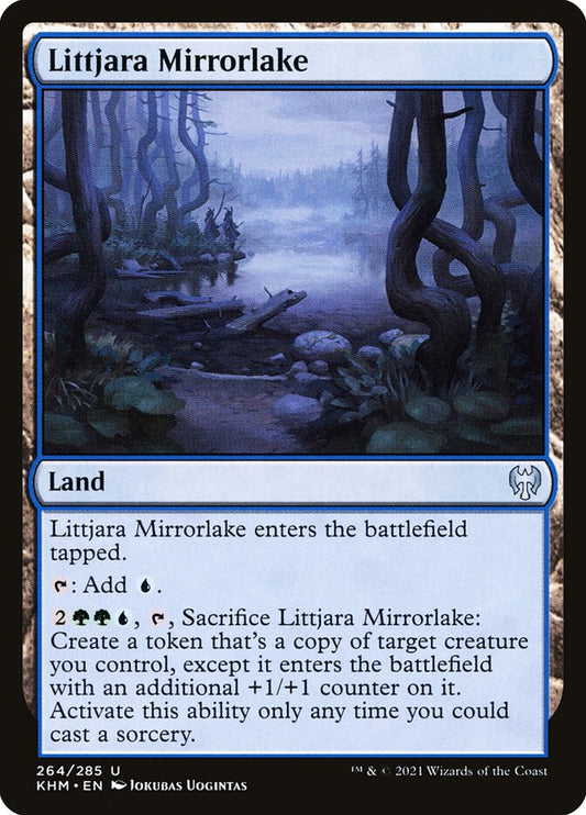 MTG Card Title: Littjara Mirrorlake KHM/264