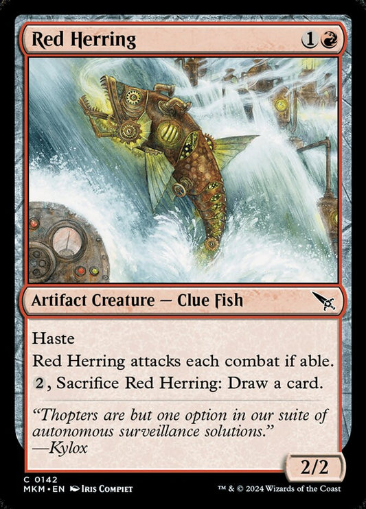 MTG Card Title: Red Herring MKM/142