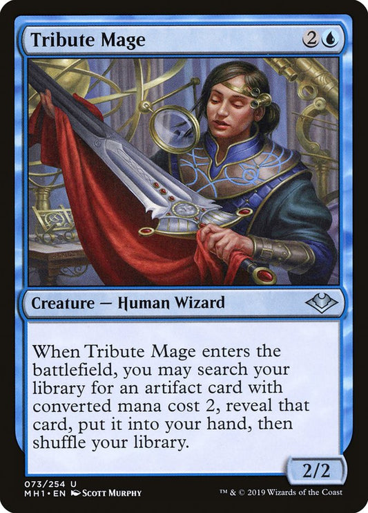 MTG Card Title: Tribute Mage MH1/73