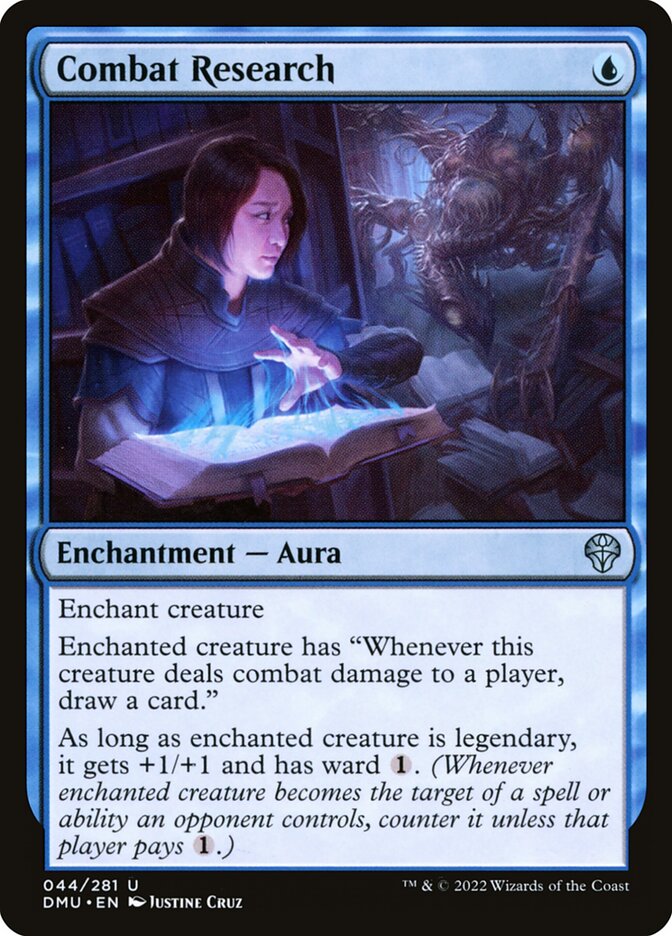 MTG Card Title: Combat Research DMU/44