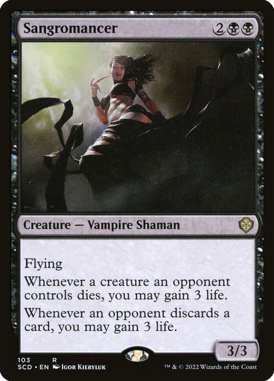 MTG Card Title: Sangromancer SCD/103