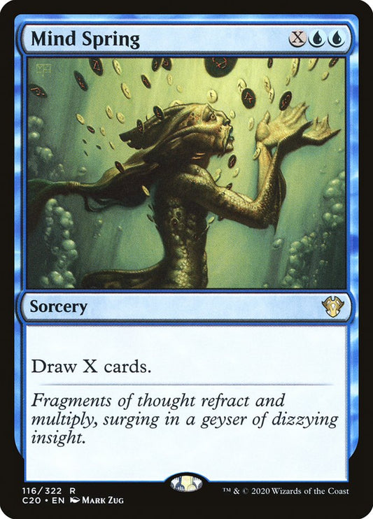 MTG Card Title: Mind Spring C20/116