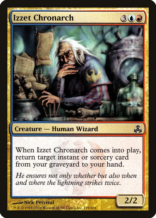 MTG Card Title: Izzet Chronarch GPT/119