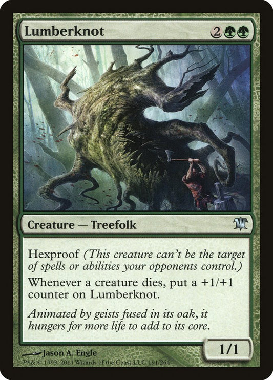 MTG Card Title: Lumberknot ISD/191