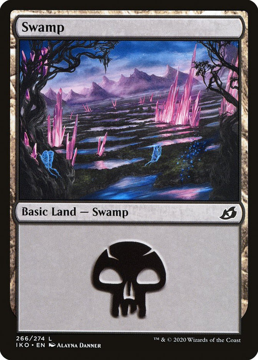 MTG Card Title: Swamp IKO/266