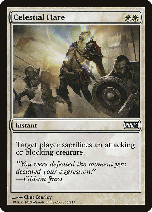 MTG Card Title: Celestial Flare M14/12