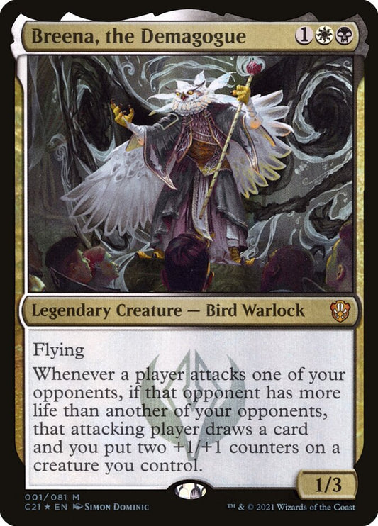 MTG Card Title: Breena, the Demagogue C21/1