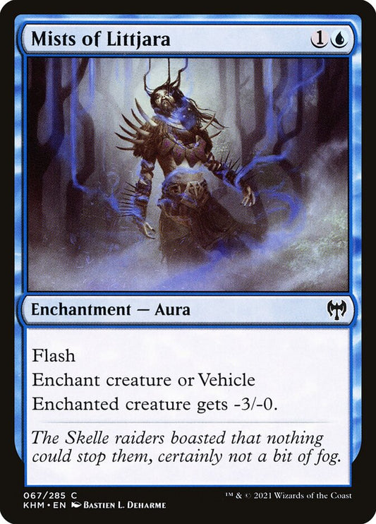 MTG Card Title: Mists of Littjara KHM/67