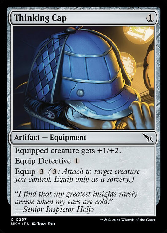 MTG Card Title: Thinking Cap MKM/257