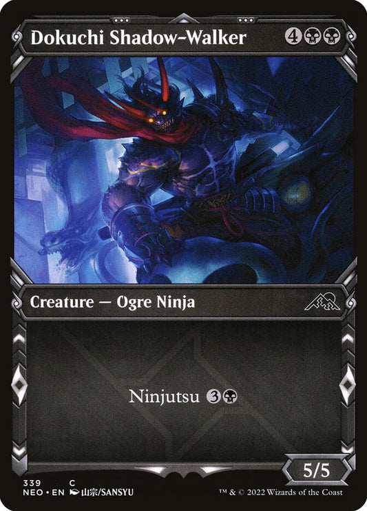 MTG Card Title: Dokuchi Shadow-Walker NEO/339