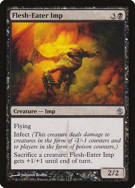 MTG Card Title: Flesh-Eater Imp MBS/42