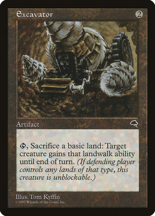 MTG Card Title: Excavator TMP/287
