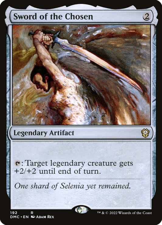 MTG Card Title: Sword of the Chosen DMC/192