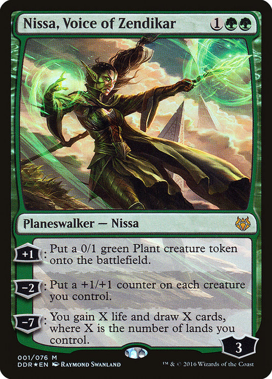 MTG Card Title: Nissa, Voice of Zendikar DDR/1
