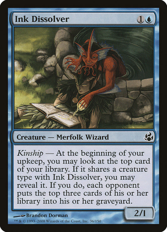 MTG Card Title: Ink Dissolver MOR/36