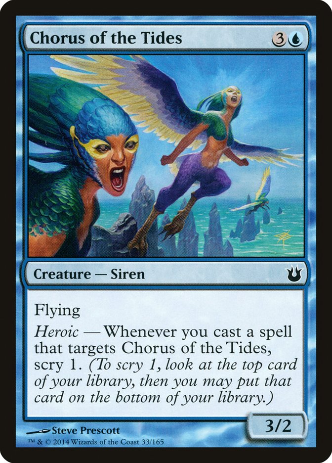 MTG Card Title: Chorus of the Tides BNG/33
