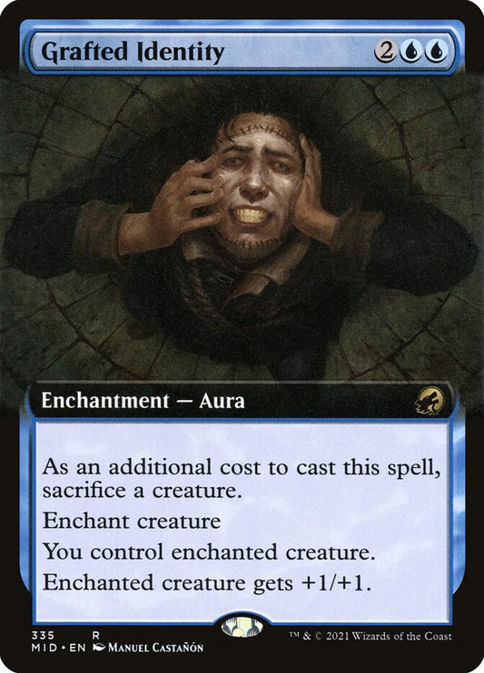 MTG Card Title: Grafted Identity MID/335
