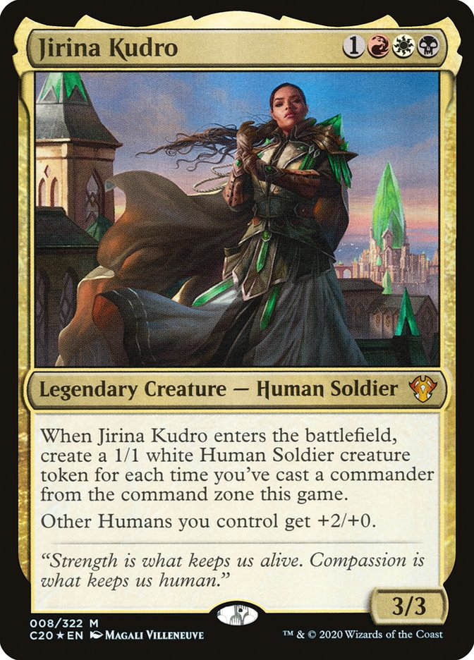 MTG Card Title: Jirina Kudro C20/8