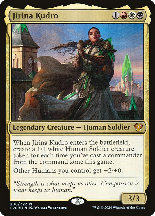 MTG Card Title: Jirina Kudro C20/8