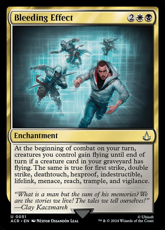 MTG Card Title: Bleeding Effect ACR/51
