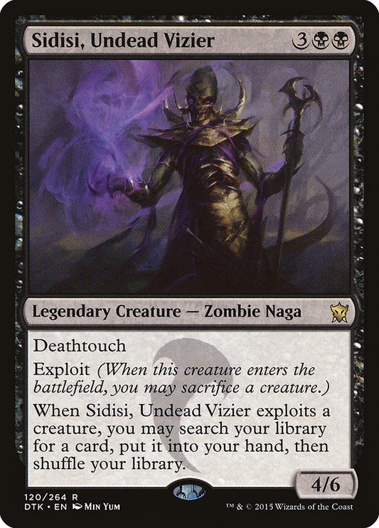 MTG Card Title: Sidisi, Undead Vizier DTK/120